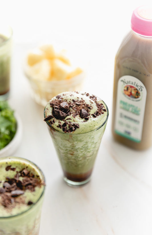 Pineapple Kale Zinc "Grasshopper" Smoothie