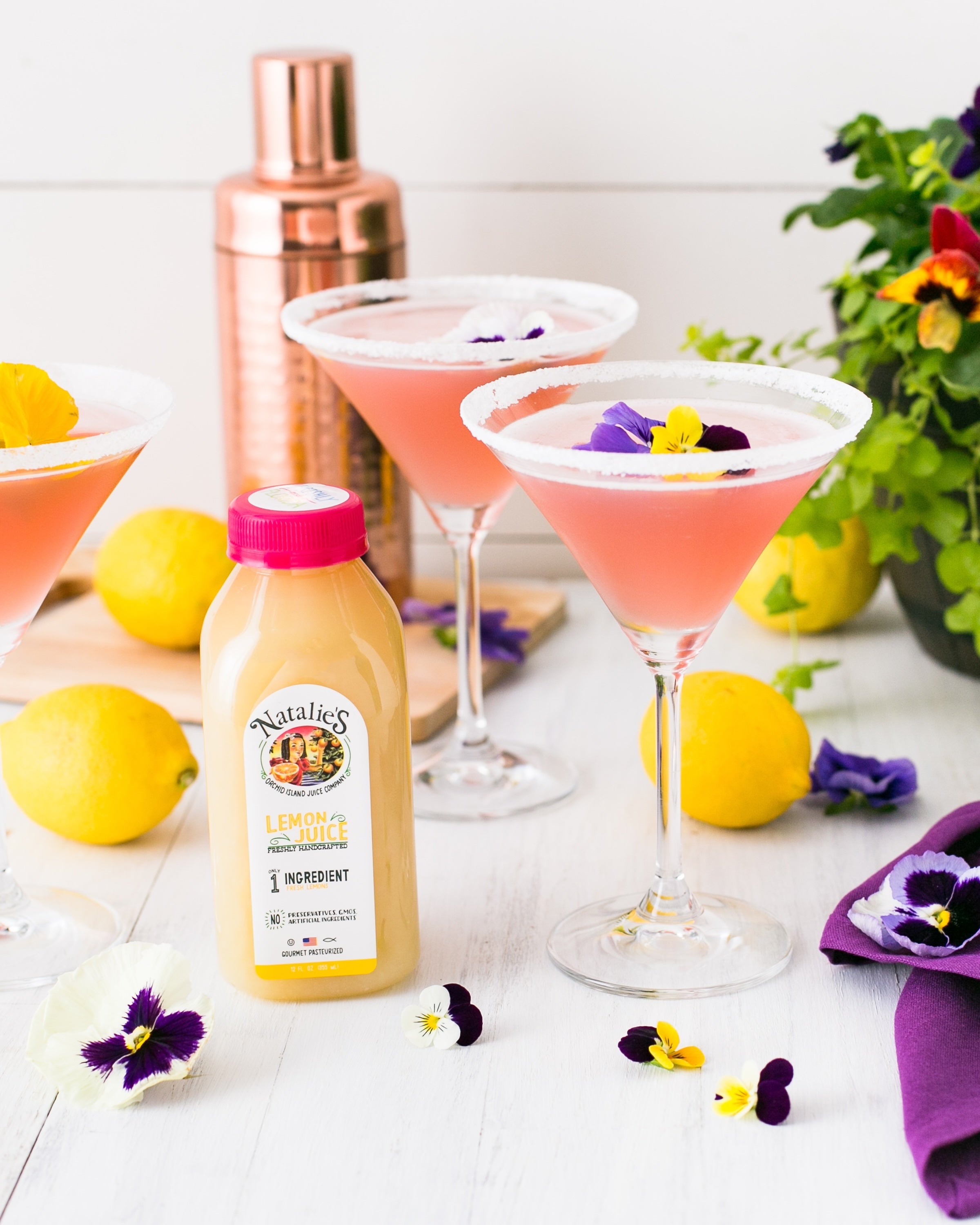 Pink Lemon Drop Martini Recipe