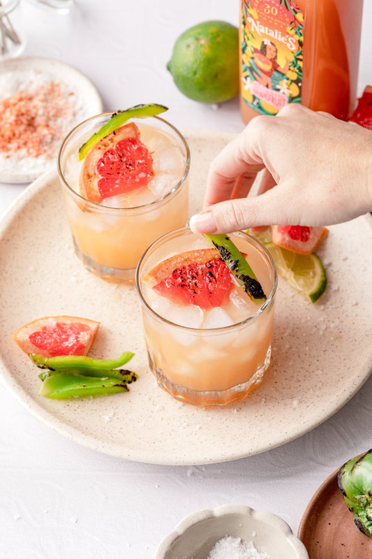 Poblano Grapefruit Margarita