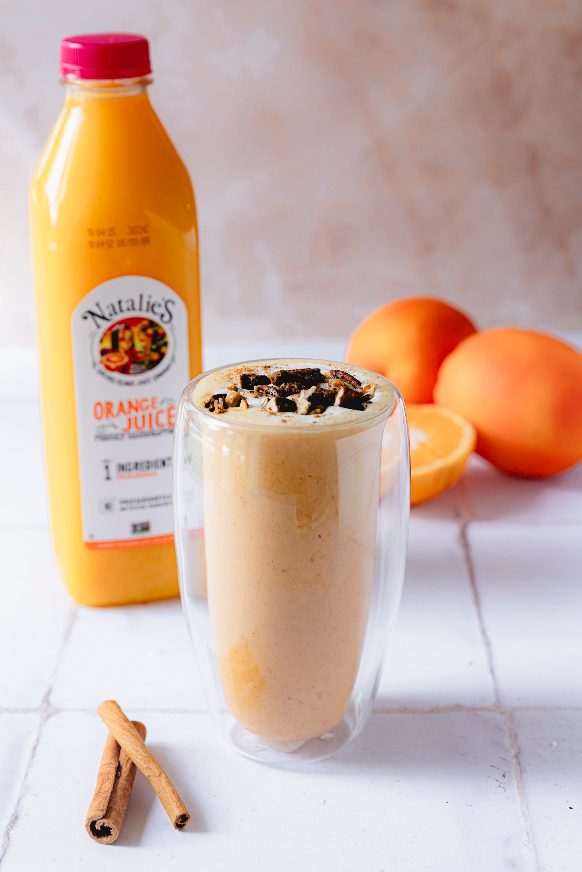 Pumpkin Spice Orange Smoothie