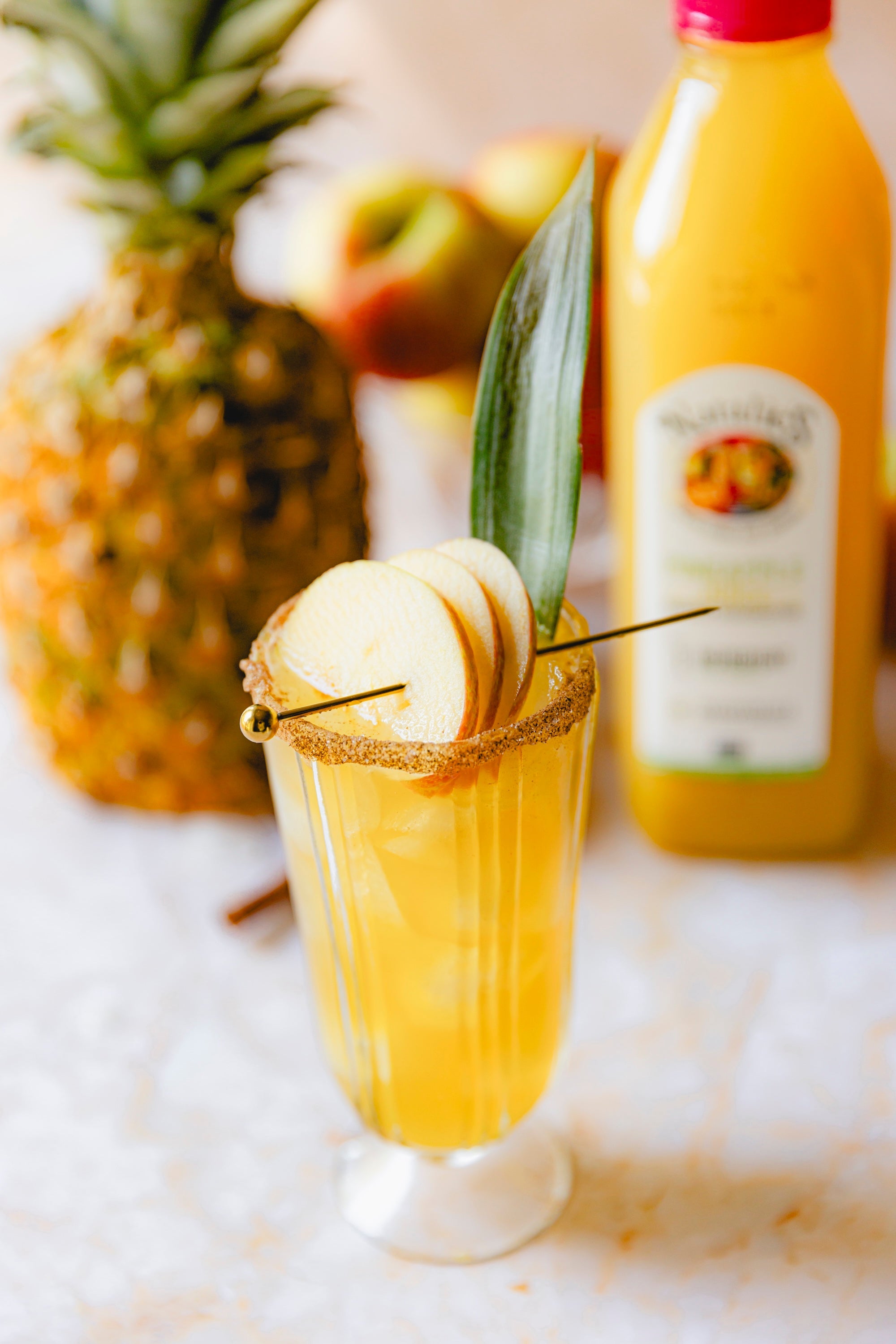 Spiced Pineapple Cocktail