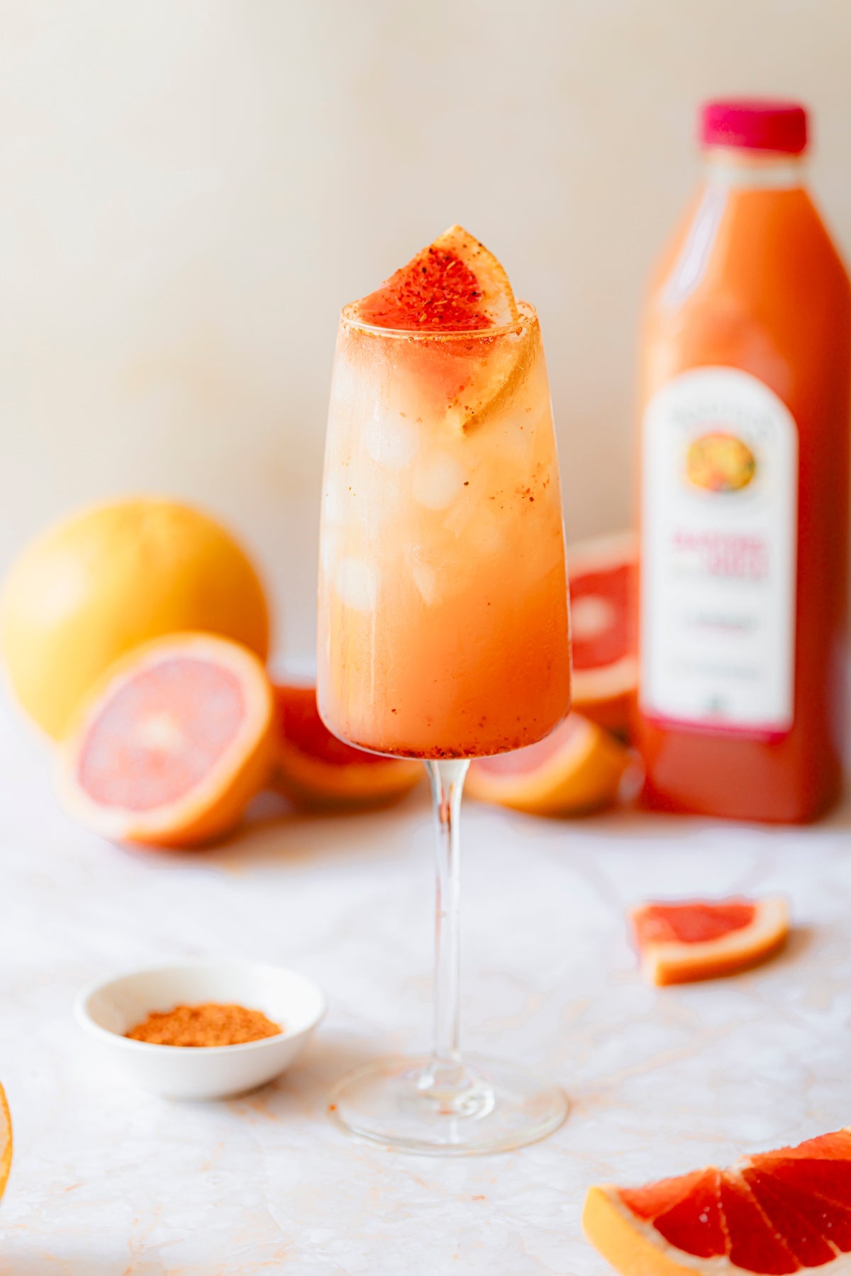 Spicy Honey Grapefruit Paloma