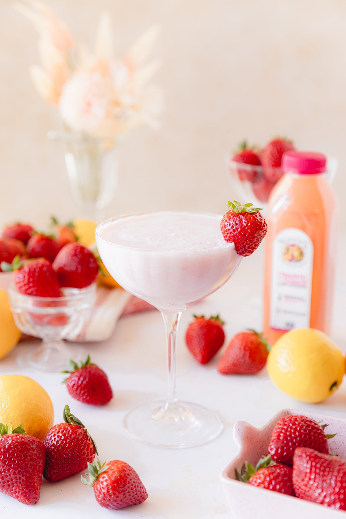 Bailey’s Strawberries and Cream Martini