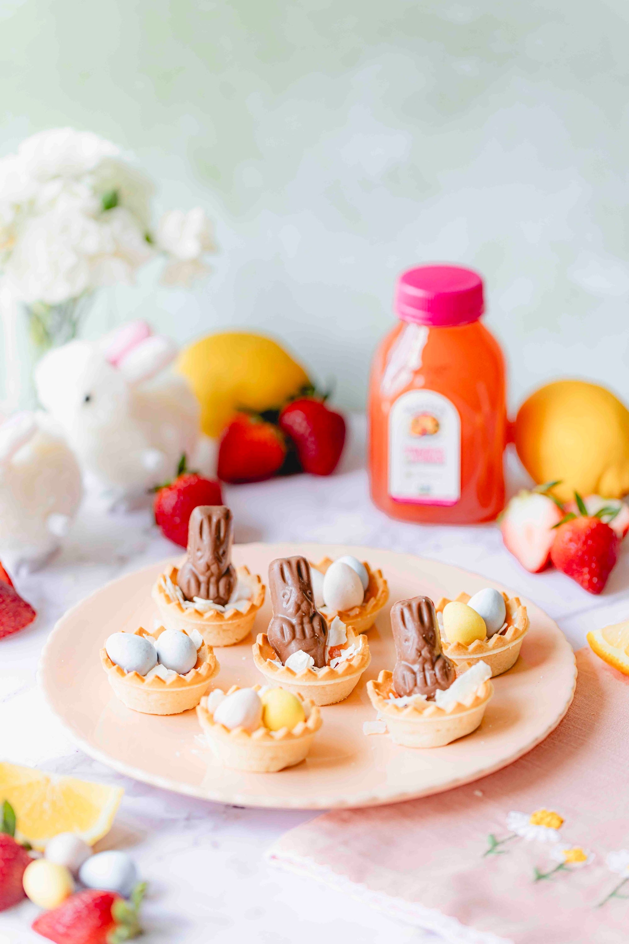 Strawberry Lemonade Tartlets