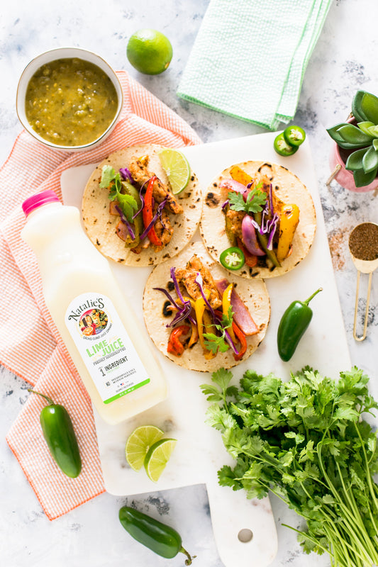 Sheet Pan Chicken Tacos