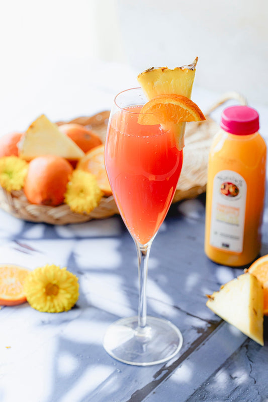Sunrise Tangerine Pineapple Mimosa