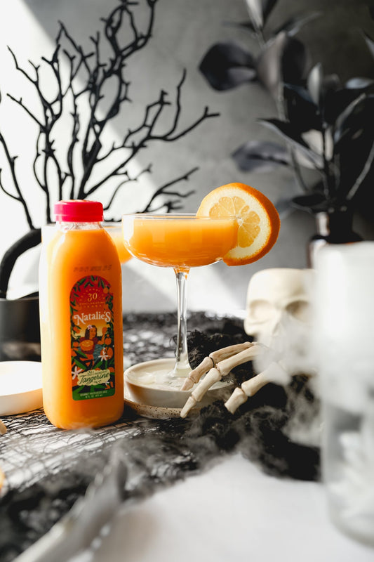 Tangerine Rum Fizz Cocktail