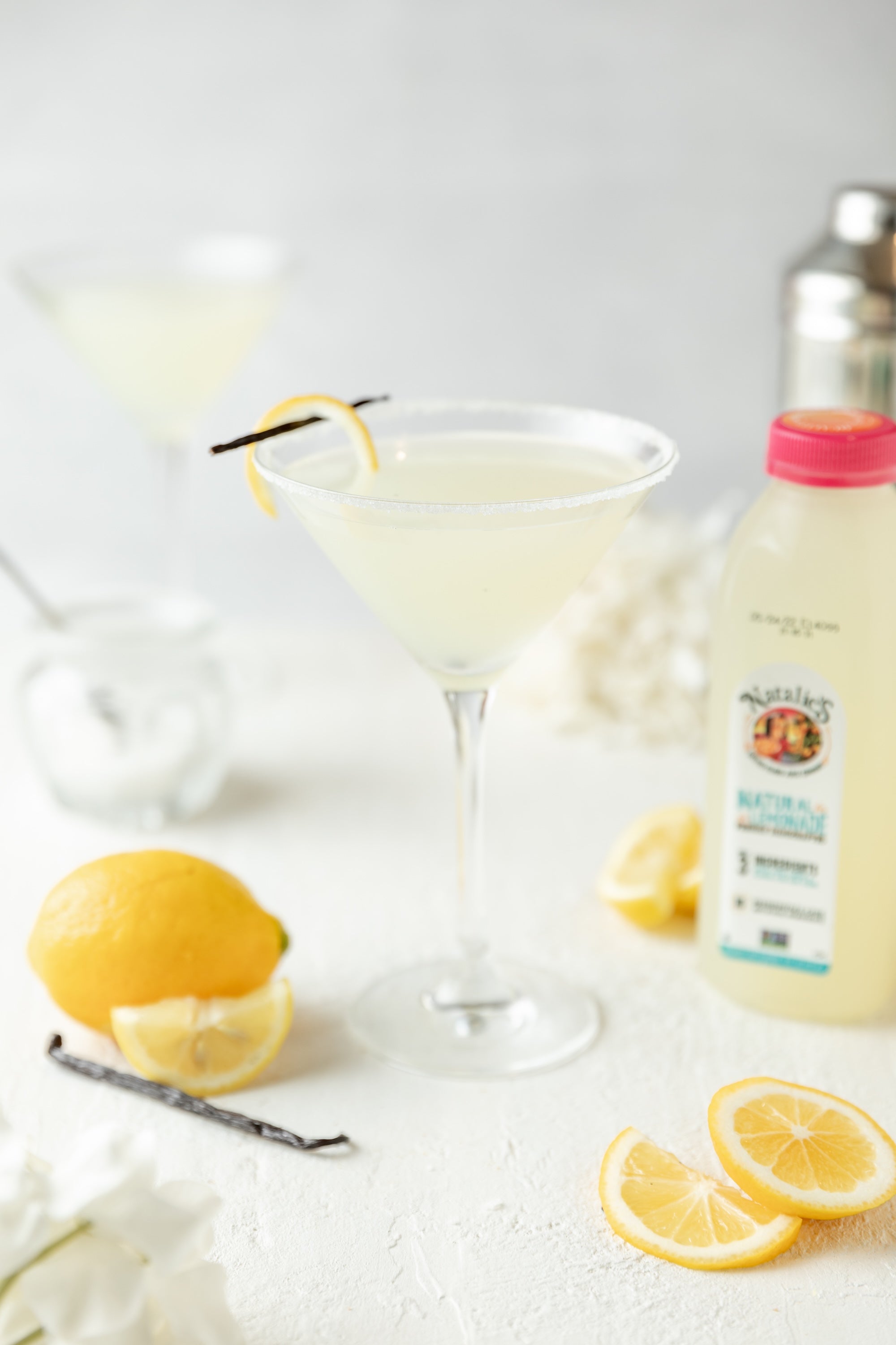 Vanilla Bean Lemon Drop Martini