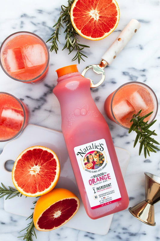 Rosemary Blood Orange Gin And Tonic