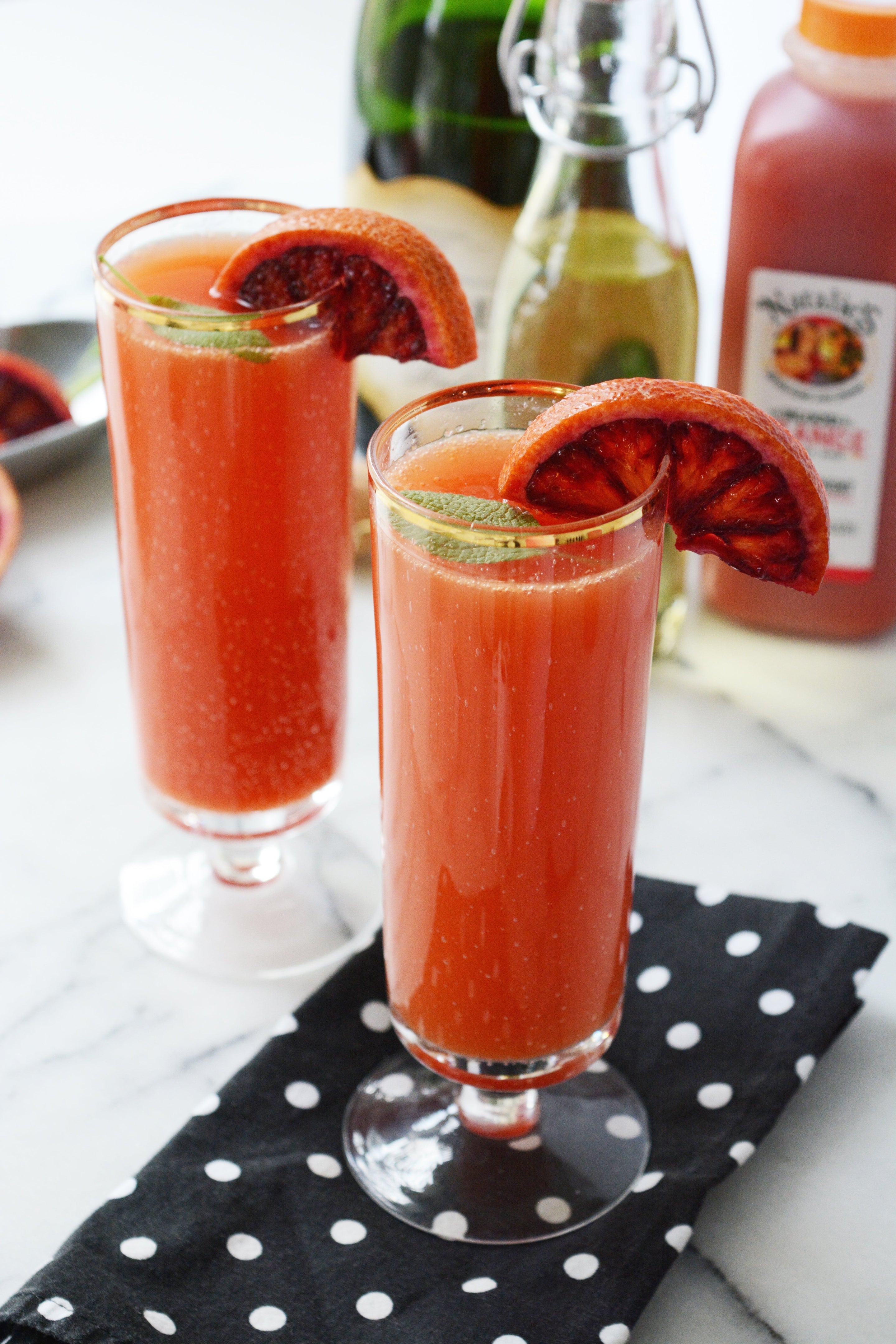 Blood Orange Sage Mimosa