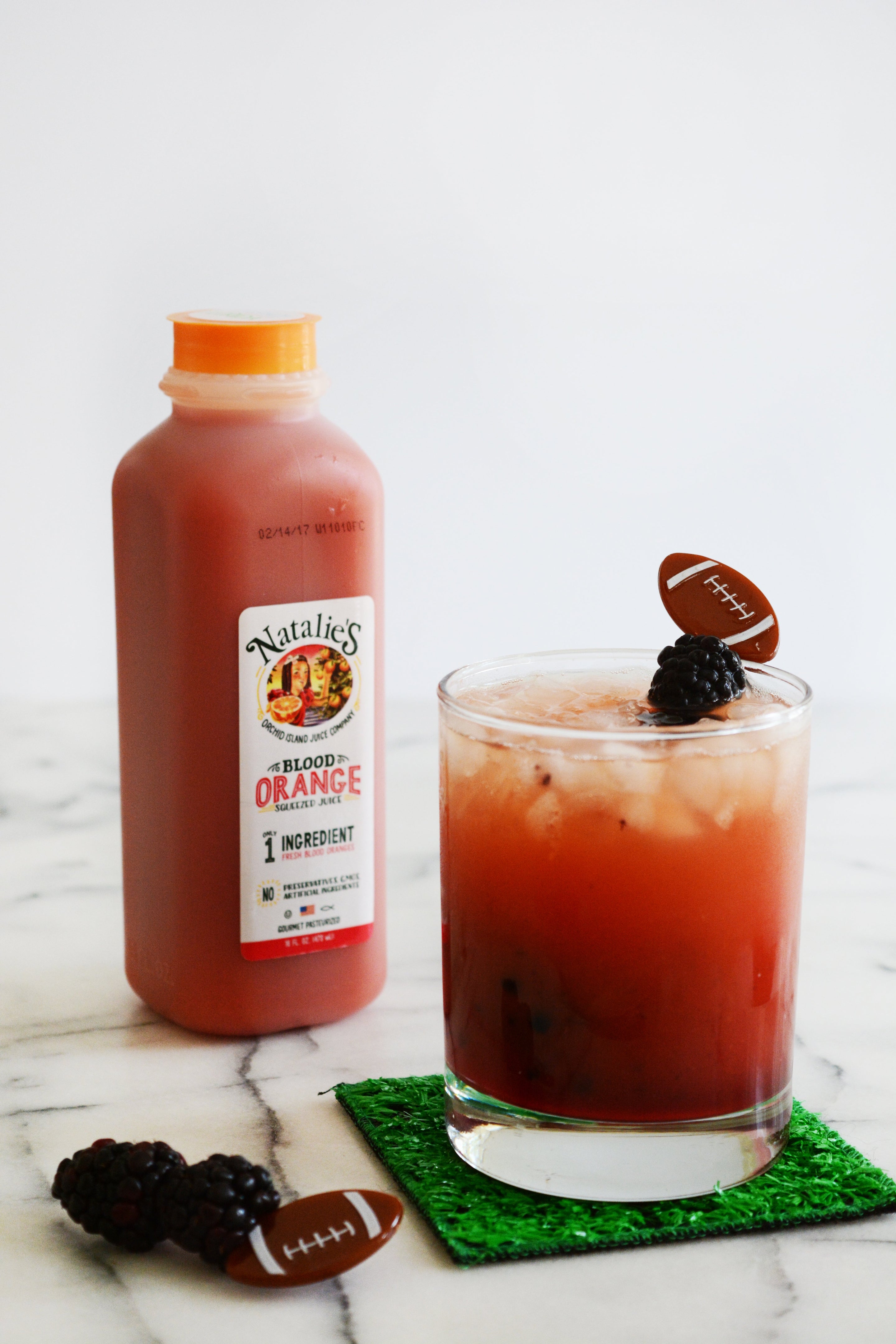 Blood Orange Blackberry Cooler