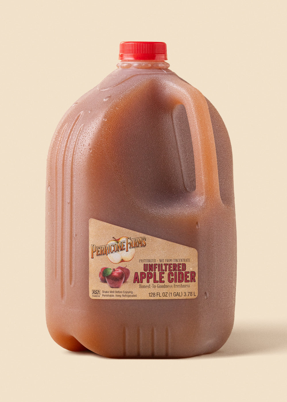 128oz Apple Cider Pasteurized