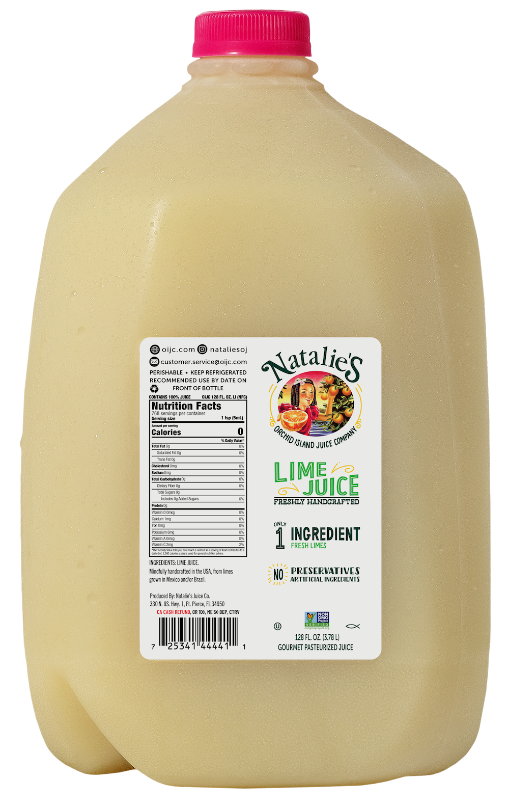 Lime Juice (NFC) - 128 oz