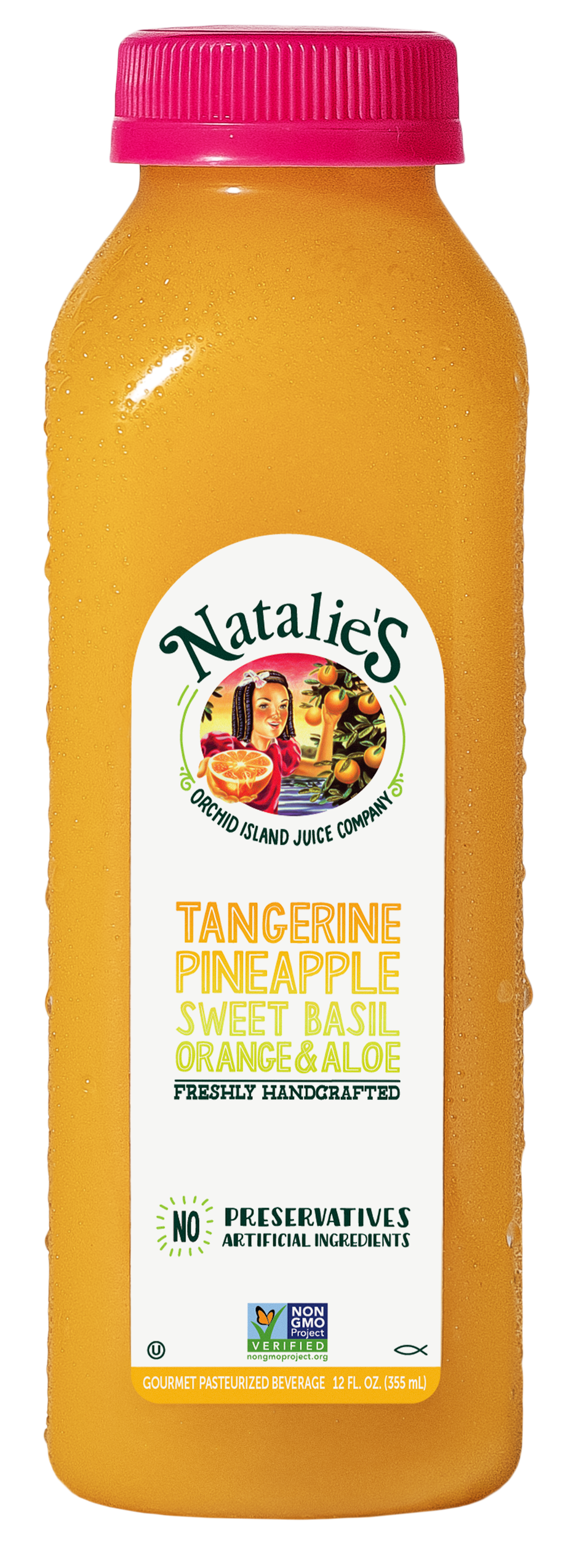 Tangerine Pineapple Aloe Juice