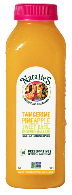 Tangerine Pineapple Aloe Juice