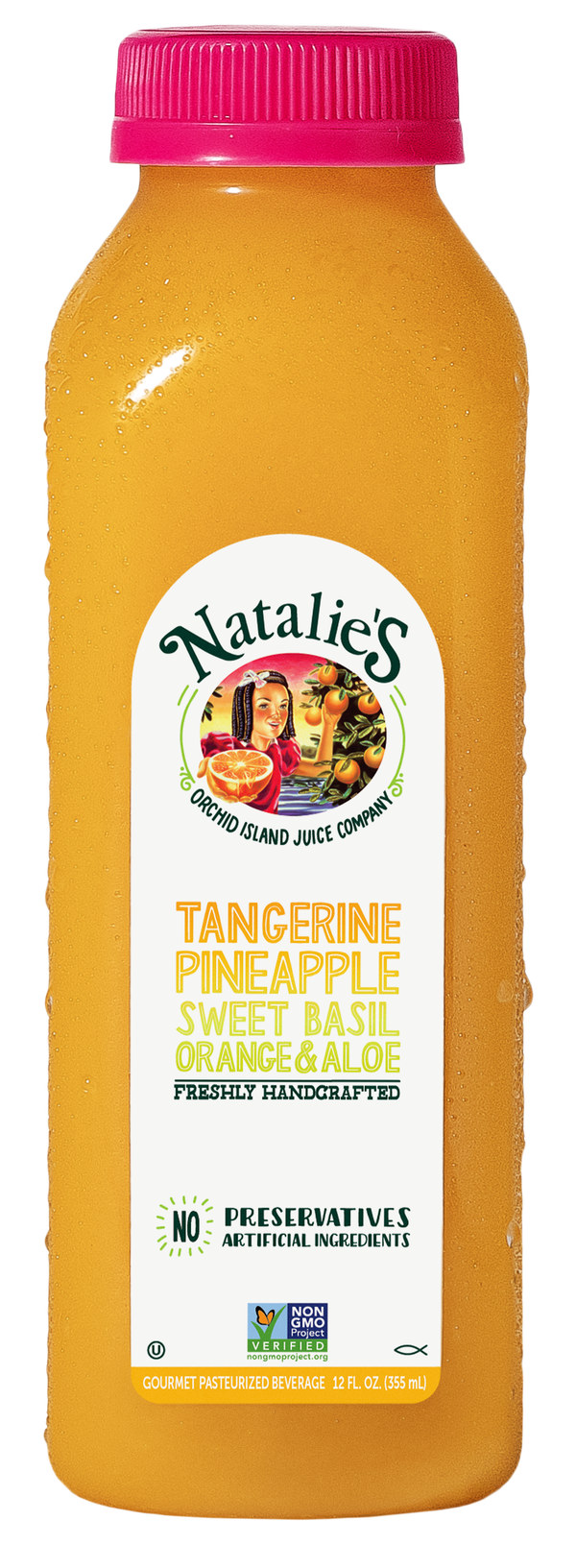 Tangerine Pineapple Aloe Juice