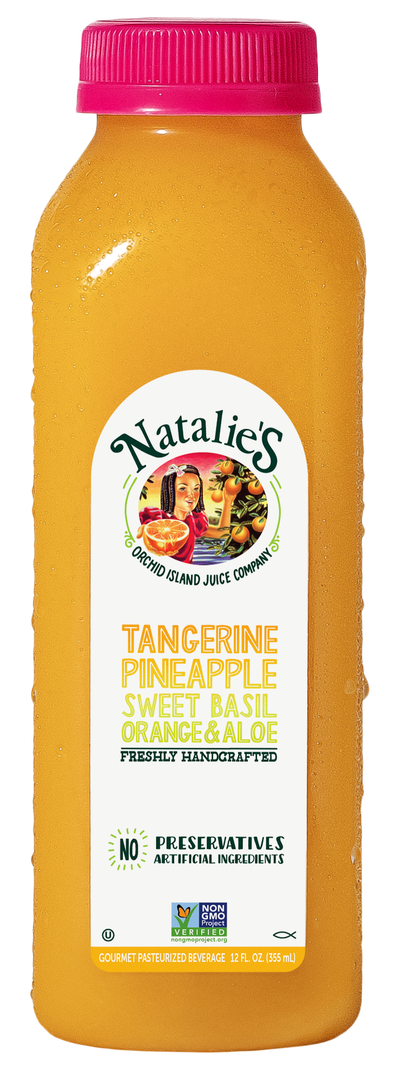 Tangerine Pineapple Aloe Juice