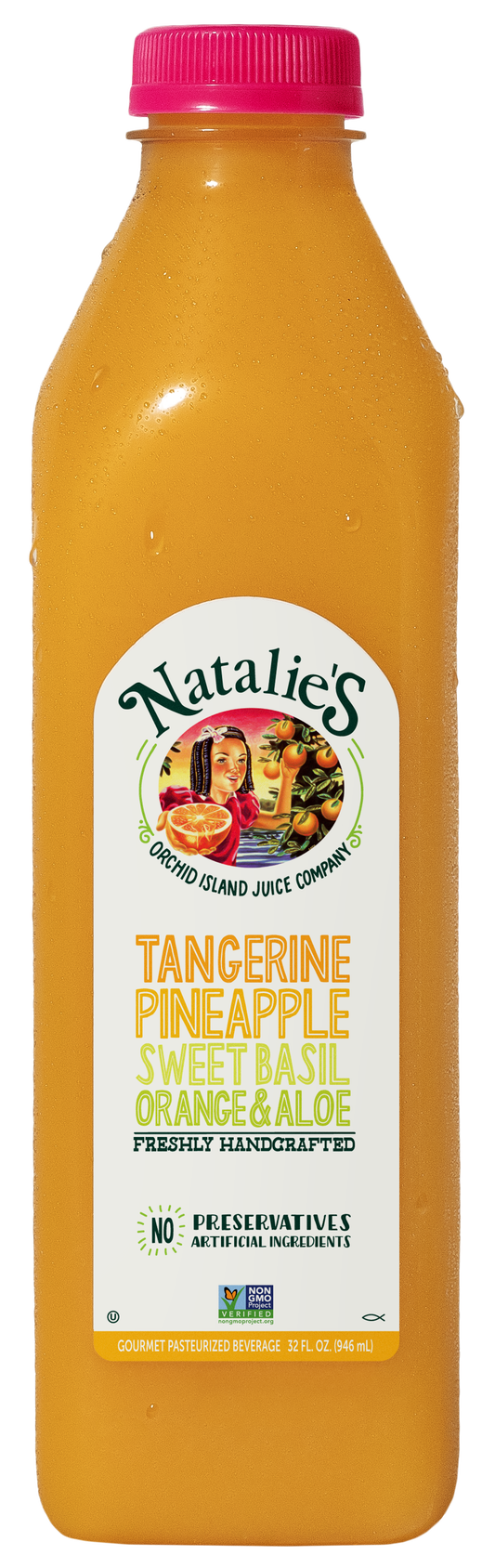 Tangerine Pineapple Aloe Juice