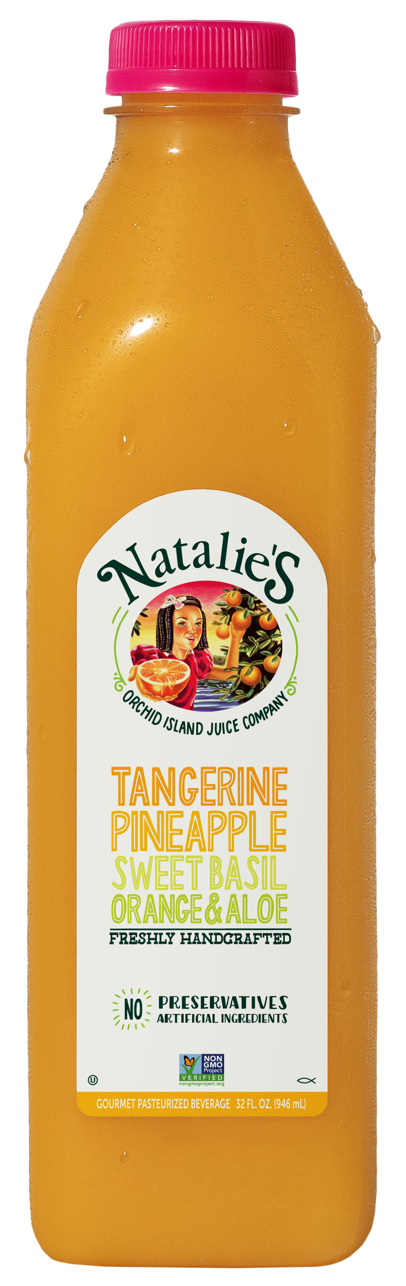 Tangerine Pineapple Aloe Juice