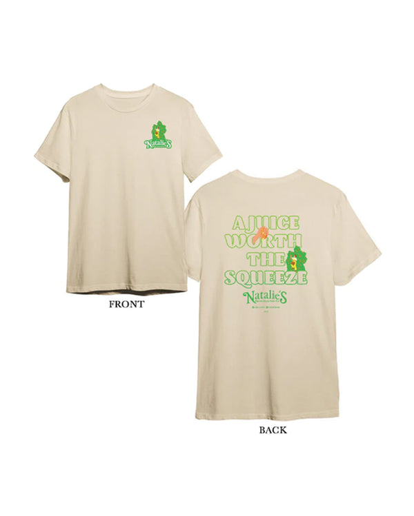 Tan Natalie's Crew Neck T Shirt